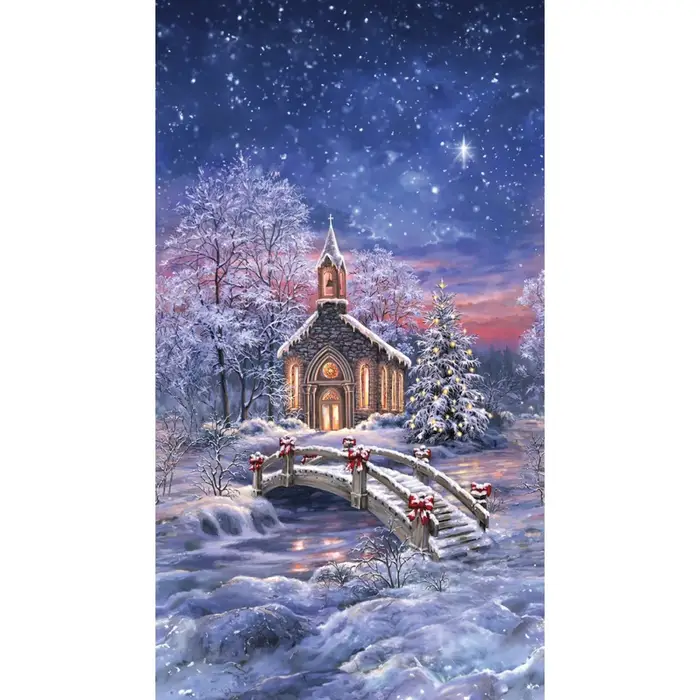 All is Calm Fabric Panel 24" x 45"