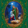 Heavenly Night Cotton Fabric Panel