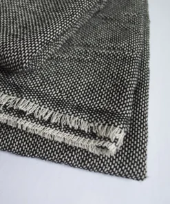 Gray white woven final backing cloth