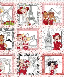 Travel Time Block Panel by Loralie Designs® 692-578, by the Panel