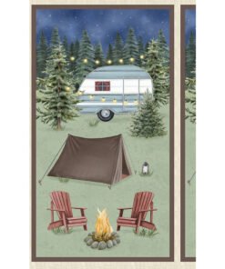 Wilmington Prints Evergreen Escape Danielle Murray Large Panel Multi